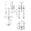 Напольный смеситель Cezares FIRST VDP (FIRST-VDP-03-Bi)