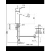 Смеситель для биде Cezares TREND BSM1 (TREND-BSM1-01-Cr)