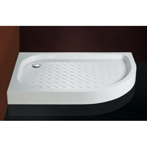 Поддон для душа Cezares TRAY-A-RH-120/90-550-15-W-L акриловый, ассиметричный радиальный, R-550