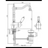 Смеситель для раковины Cezares ELITE LSM2 (ELITE-LSM2-03/24-M) золото
