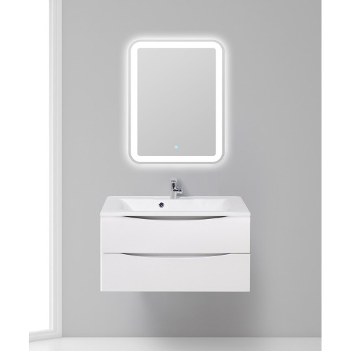 МЕБЕЛЬ ДЛЯ ВАННОЙ КОМНАТЫ BELBAGNO MARINO-900 Bianco Opaco