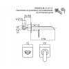 Смеситель для раковины Cezares HEAVEN BLS1 (HEAVEN-BLS1-01-Cr)