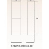 ШКАФ ПОДВЕСНОЙ BELBAGNO REGINA-1500 Stucco Veneziano